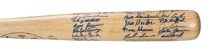 1961 New York Yankees Reunion Team Signed Bat with 32 Signatures  (PSA/DNA)